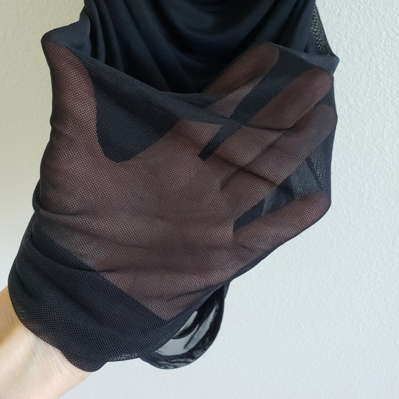 Lovers and Friends Black Bodycon Ruched Mini Dress size Small - Picture 16 of 16